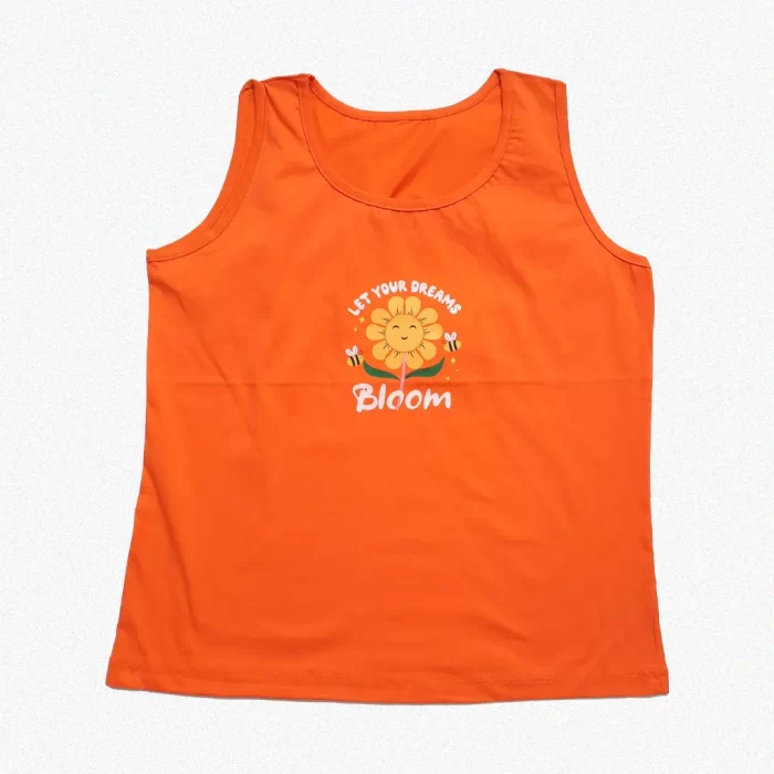 تاپ تی شرت طرح گل چاپ شده