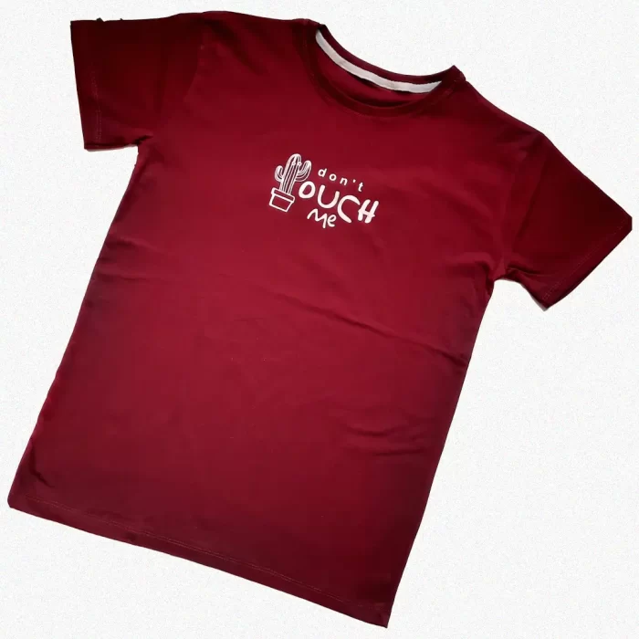 تی شرت دوسایزی کاکتوس زرشکی