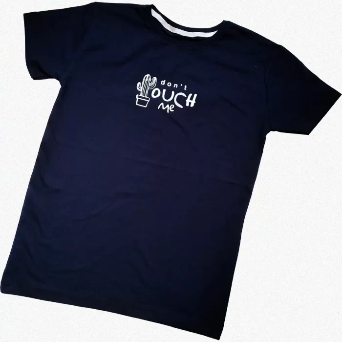 تی شرت دوسایزی کاکتوس سورمه ای