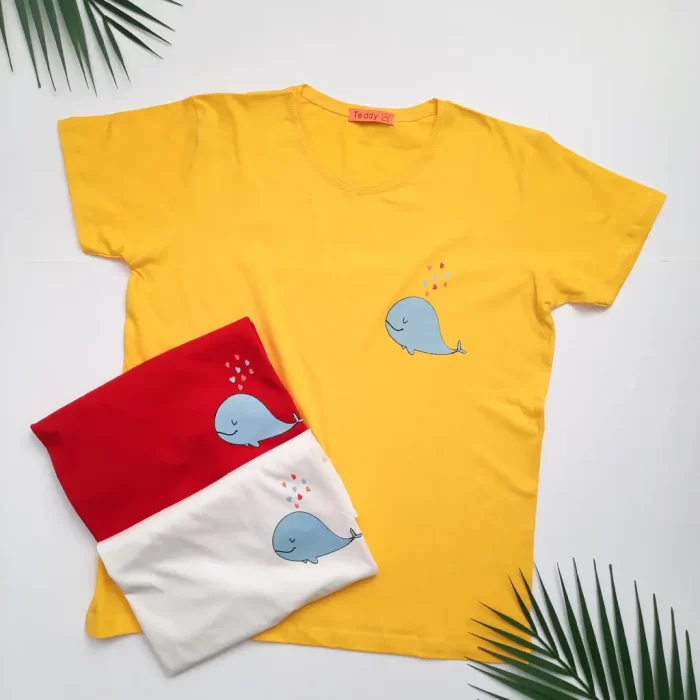 tshit whale3 تی شرت نهنگ