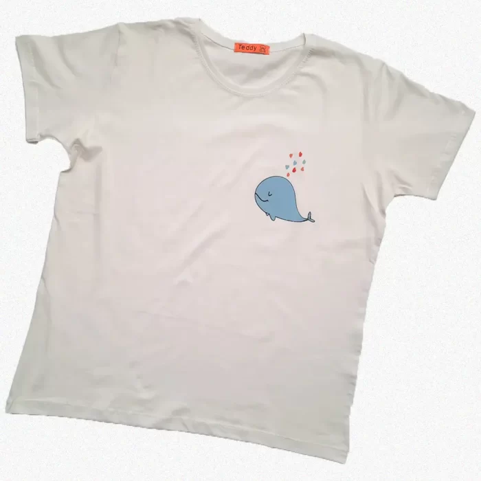 tshit whale6 تی شرت نهنگ سفید