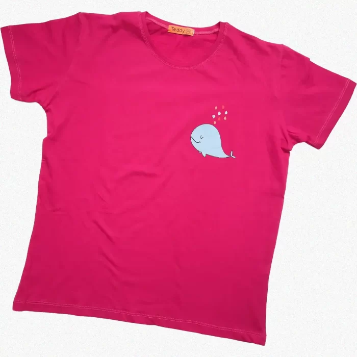 tshit whale8 تی شرت نهنگ سرخابی