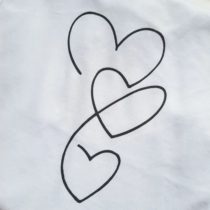 تی‌شرت قلب