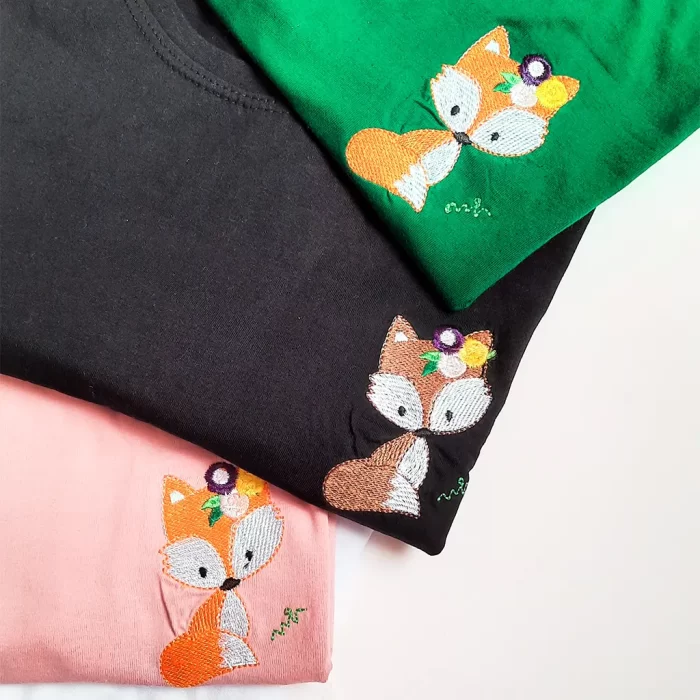 تیشرت کراپ خانم روباه