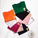 تیشرت کراپ خانم روباه