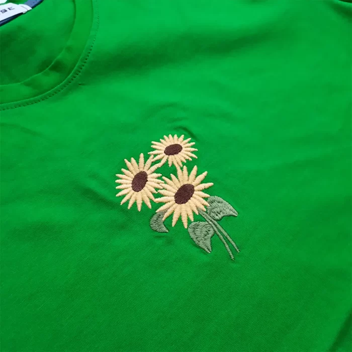 تی‌شرت آستین چاکدار آفتابگردون