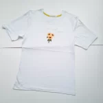 تی‌شرت آستین چاکدار آفتابگردون سفید