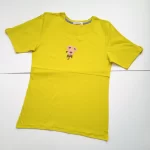 تی‌شرت آستین چاکدار آفتابگردون زرد