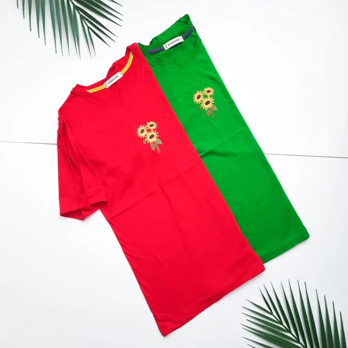 sunflower tshirt9 تیشرت آستین چاکدار آفتابگردون - Image 1