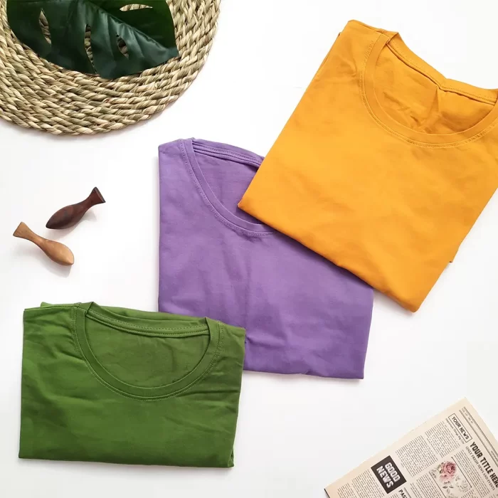 thirt4 تیشرت ساده یقه گرد