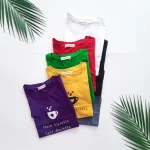 کراپ تیشرت قهوه