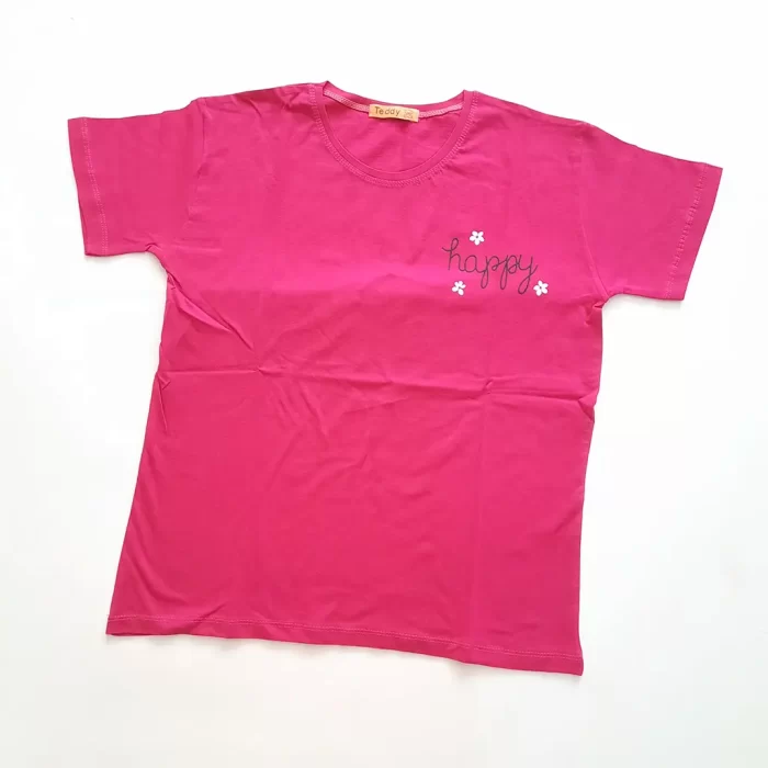 تی‌شرت دو سایزی هپی سرخابی