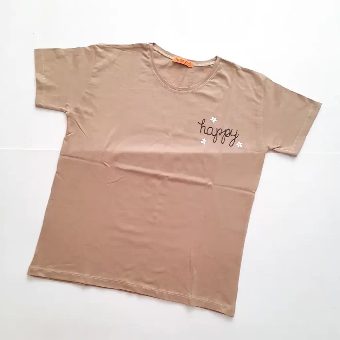 تی‌شرت دو سایزی هپی کرم