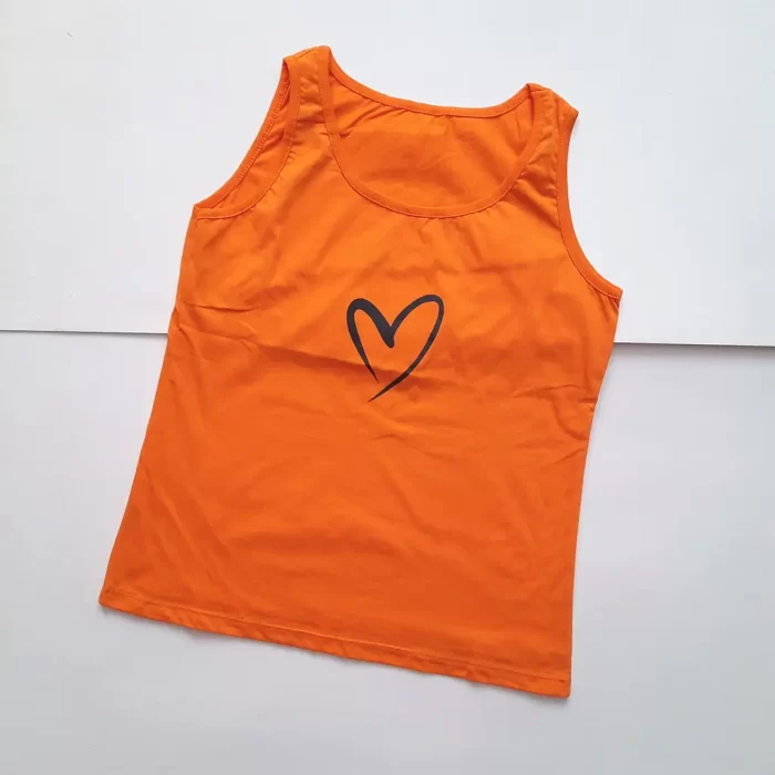 تاپ قلب نارنجی