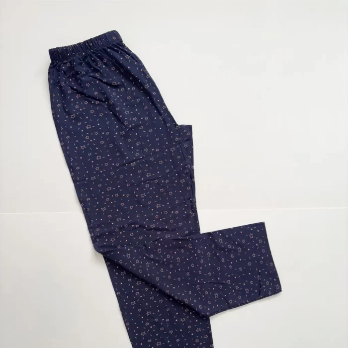 شلوار راحتی ستاره سورمه ای