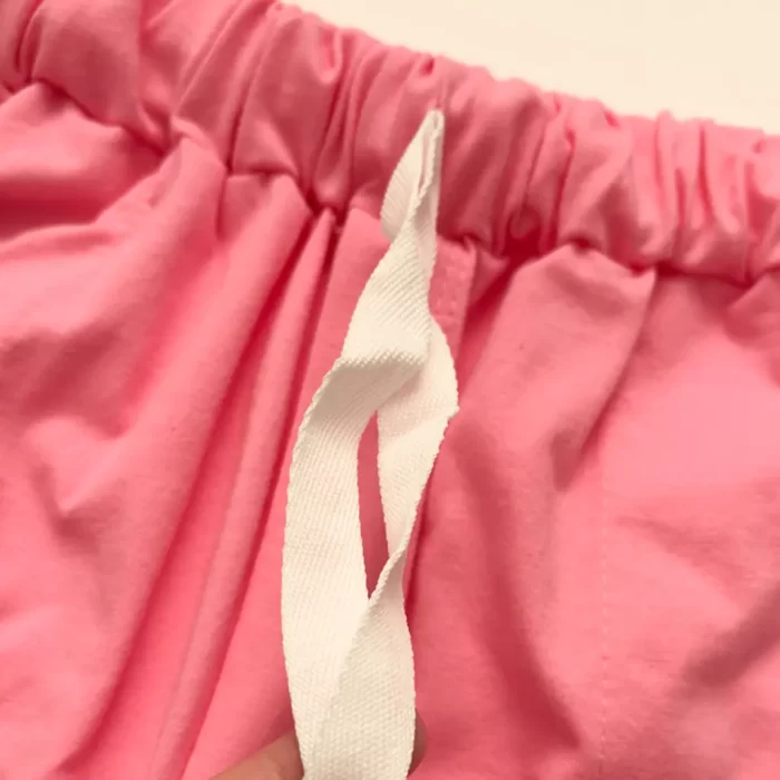 تیشرت شورتک نایک پلنگ صورتی