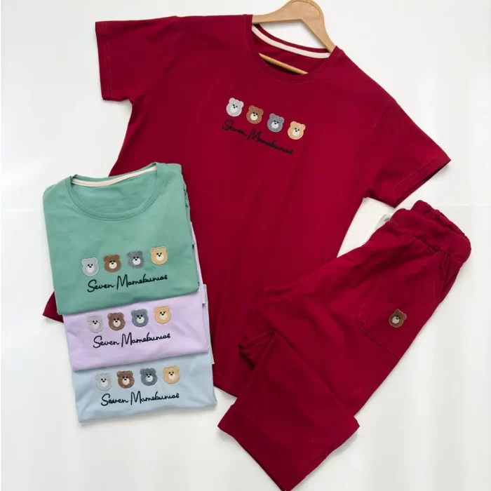 Khersi_0002_IMG_7060 copy ست تیشرت و شلوارک خرسی