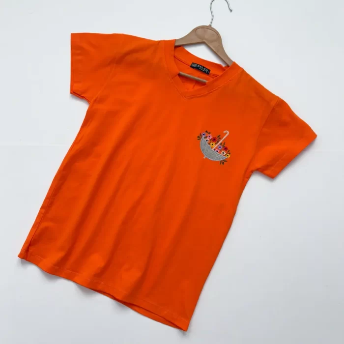 تیشرت چتر نارنجی