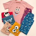 تیشرت و شلوار کارتونی