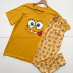 تیشرت و شلوار کارتونی باب اسفنجی