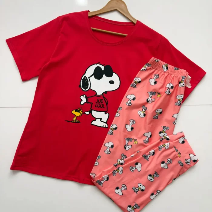 تیشرت و شلوار کارتونی اسنوپی
