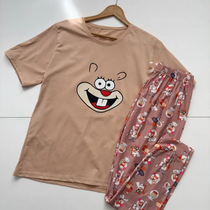 تیشرت و شلوار کارتونی سندی