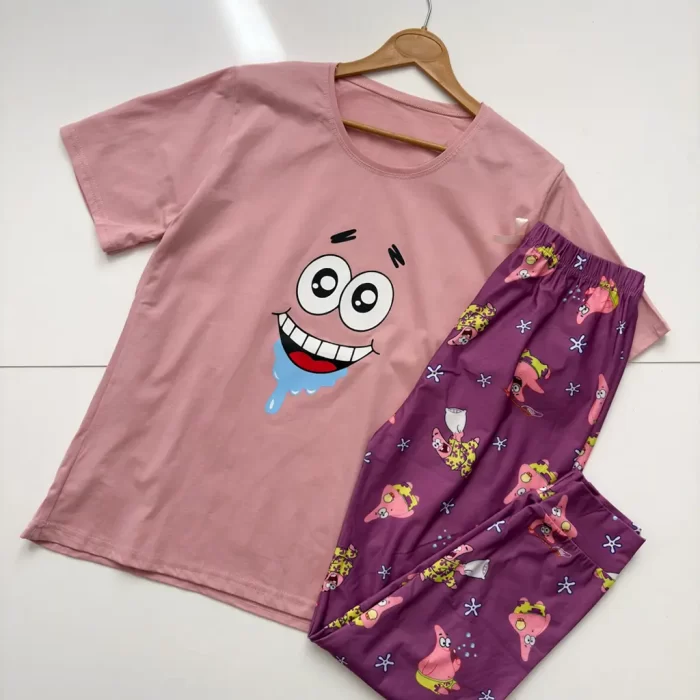 تیشرت و شلوار کارتونی پاتریک