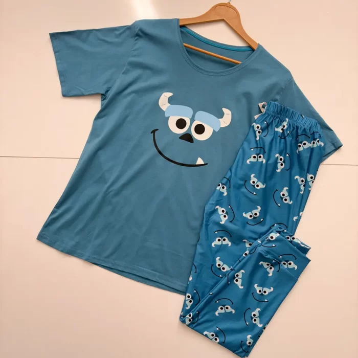 تیشرت و شلوار کارتونی کارخانه هیولا