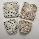 ست بلوز و شلوار فانتزی وارداتی