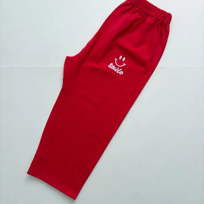 شلوارک لبخند قرمز