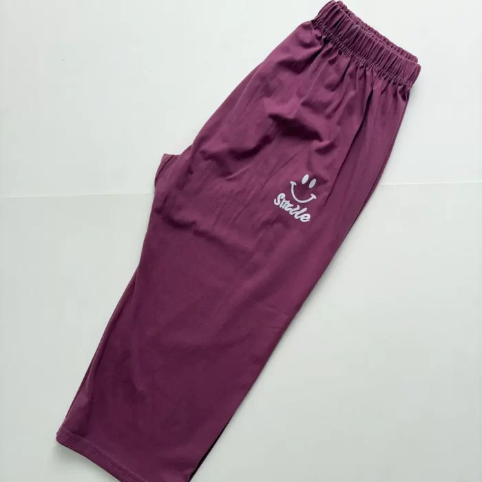 شلوارک لبخند ارغوانی