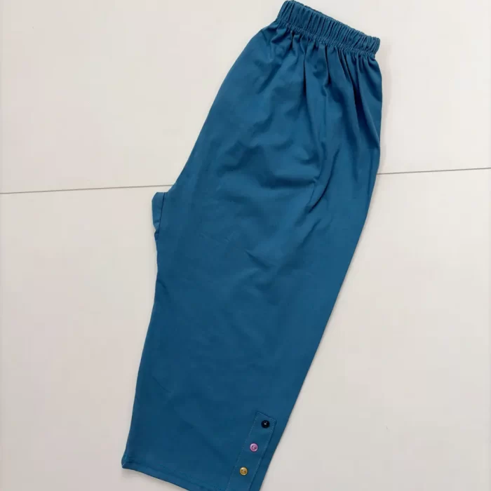 شلوارک قواره بزرگ بغل دکمه آبی