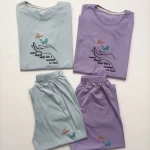 ست تیشرت و شلوار دست و گل