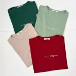 تیشرت قواره نرمال مینیمال - Image 3