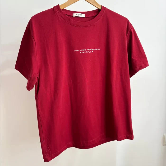 تیشرت قواره نرمال مینیمال - Image 5