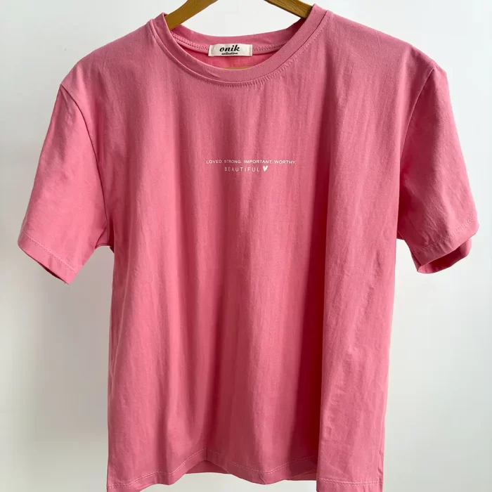 تیشرت قواره نرمال مینیمال - Image 9