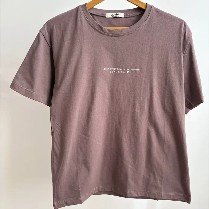 تیشرت قواره نرمال مینیمال - Image 12