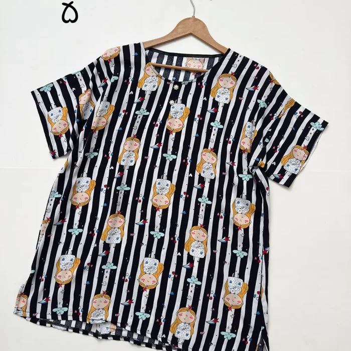 تیشرت نخی فانتزی