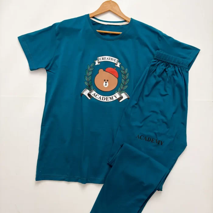 ست تیشرت و شلوار تدی کله غازی