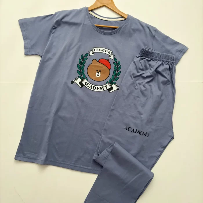 ست تیشرت و شلوار تدی فیلی