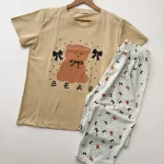 ست تیشرت و شلوار عروسکی bear