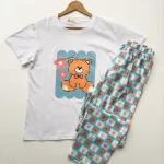 ست تیشرت و شلوار عروسکی تدی