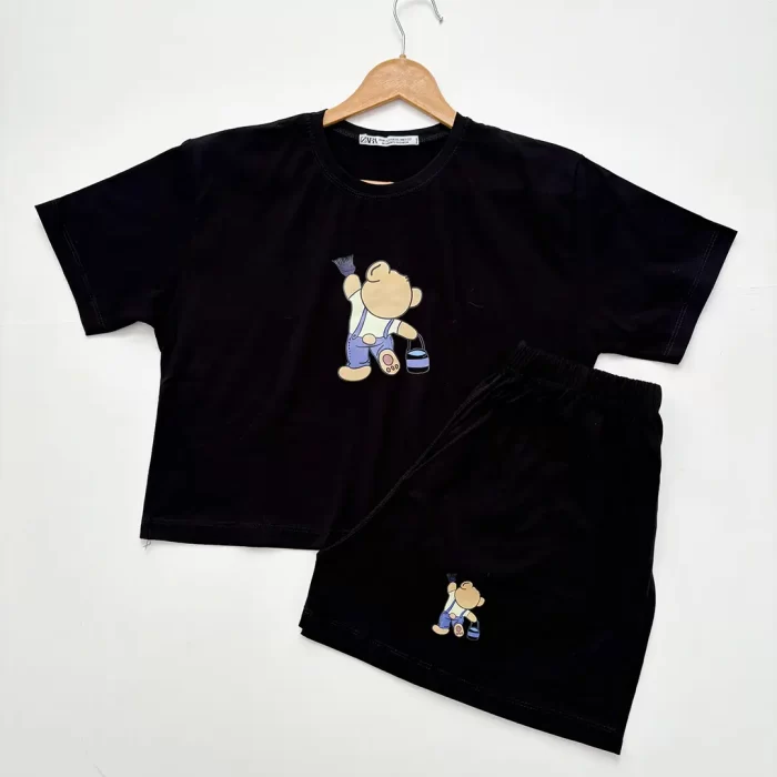 ست تیشرت و شورتک تدی - Image 5