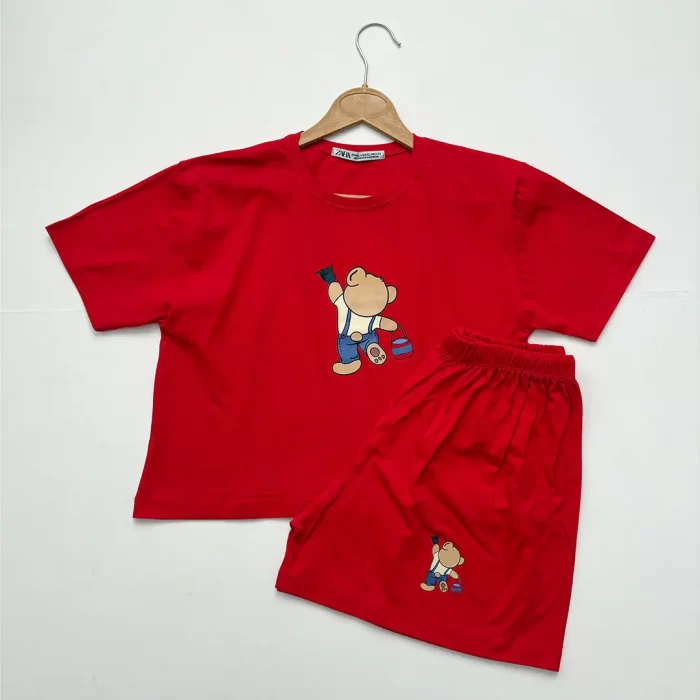 ست تیشرت و شورتک تدی - Image 7