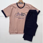 ست تیشرت و شلوار دوچرخه - Image 3