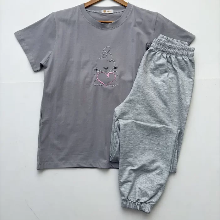 ست تیشرت و شلوار اقتصادی خرگوش - Image 7