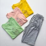 ست تیشرت و شلوار اقتصادی خرگوش