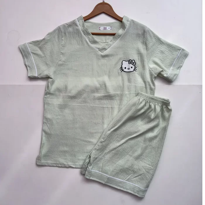 ست تیشرت و شورتک کیتی - Image 3