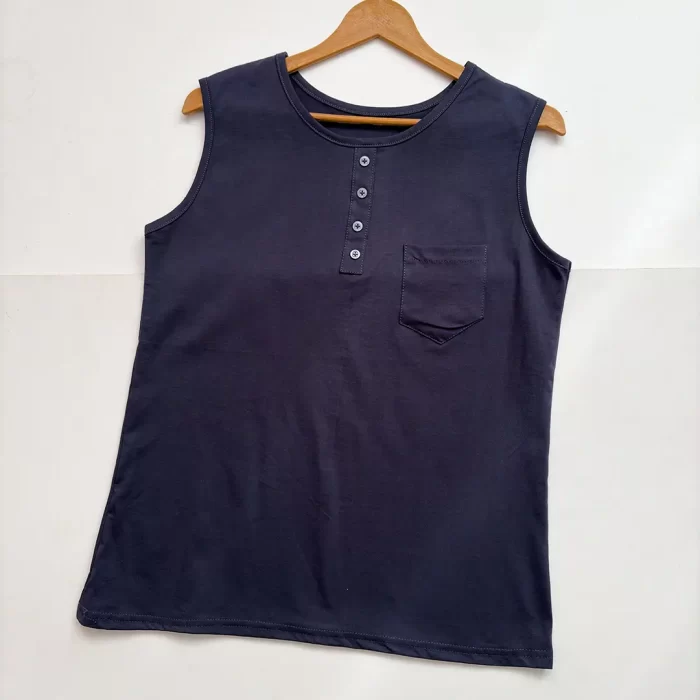 تاپ ساده جیبدار - Image 8