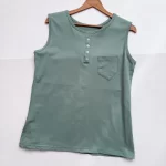 تاپ ساده جیبدار - Image 9